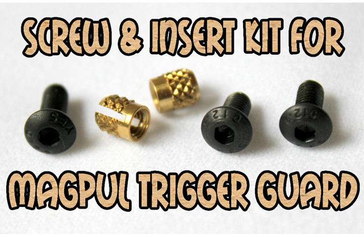 Upgrade Screw Kit for Magpul MOE Poly or Aluminum Enhanced Trigger Guard