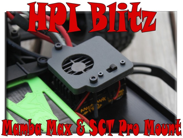 Mamba Pro Mount for HPI Blitz